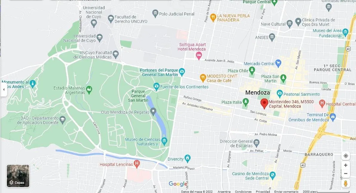 Apartamento Oasis 1.6 Mendoza